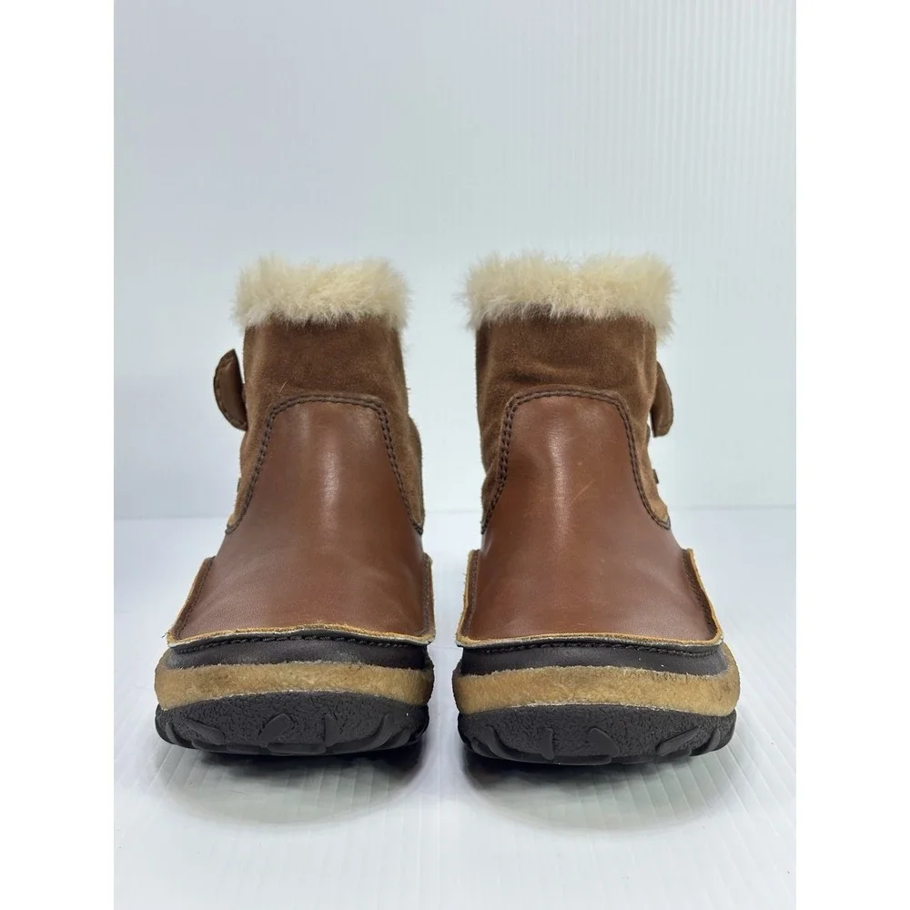 Merrell Snow‎ Boots Women's Size 7.5 Tremblant J45932 Brown Leather Pull-On